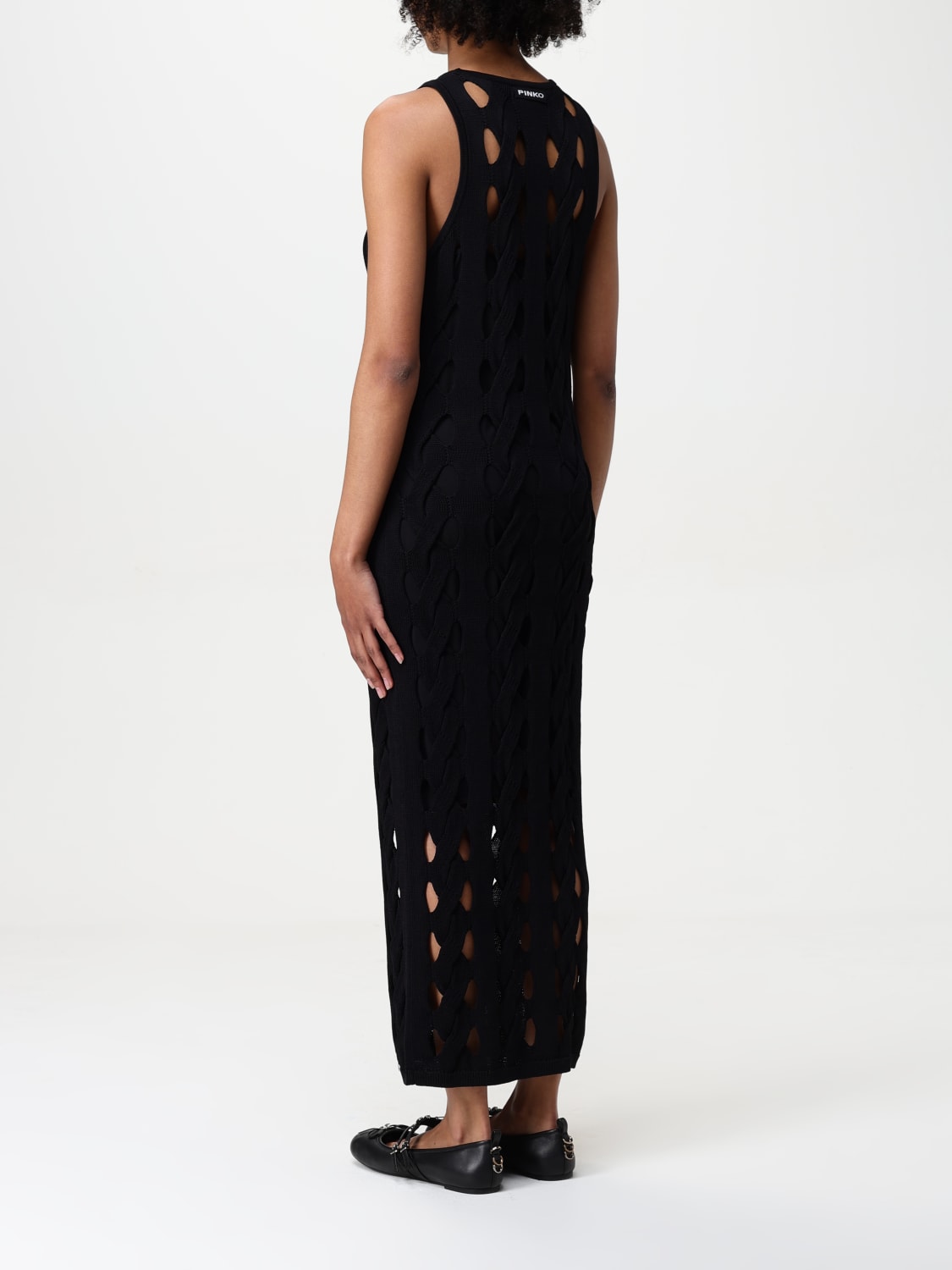 ワンピース PINKO Woman Dress Black 102057A17I Z99 Pinko Woman Dress Flsh Dance 103753-A1XV Z99 Black