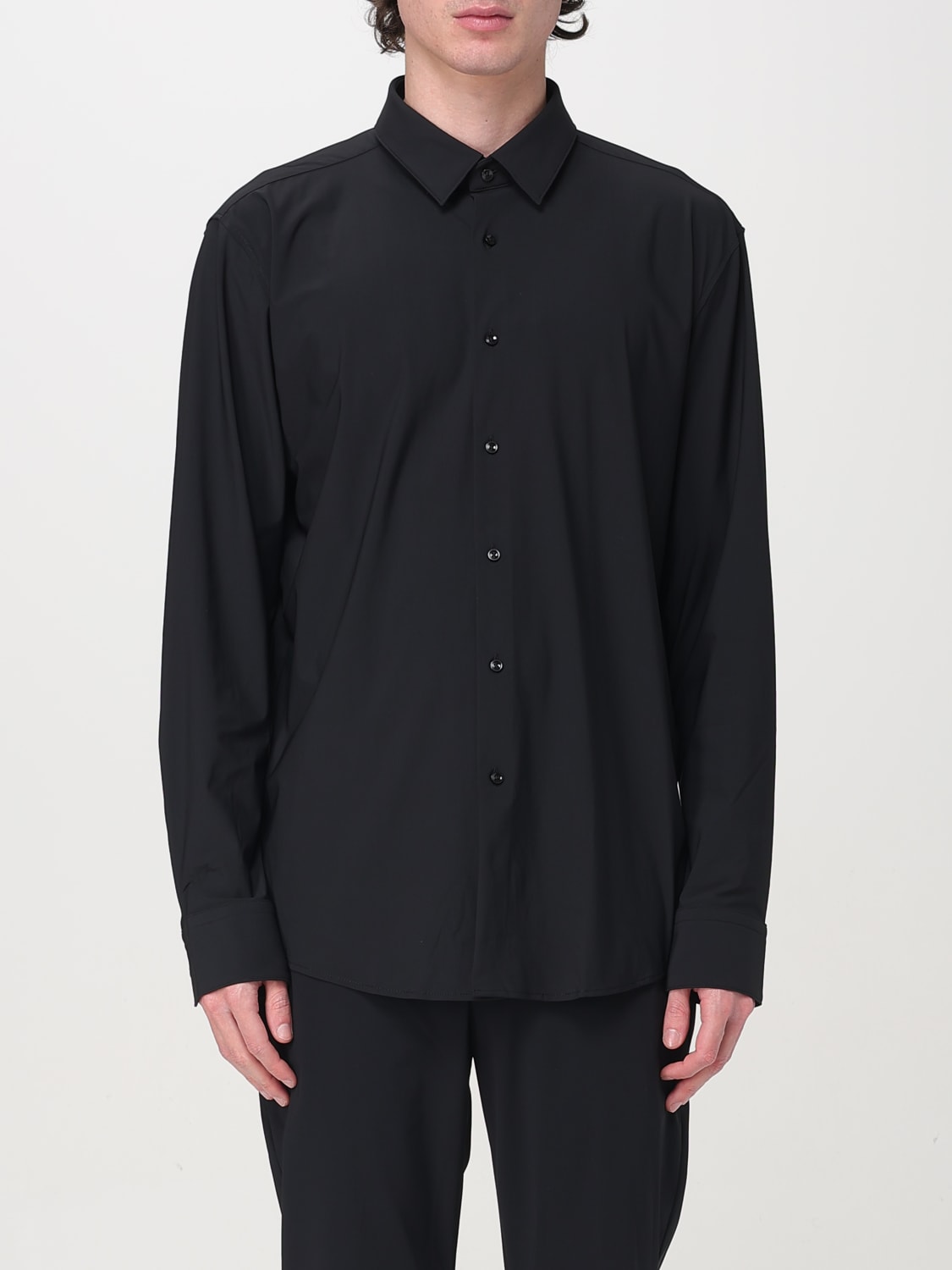 HUGO CAMISA: Camisa hombre Hugo, Negro - Img 1