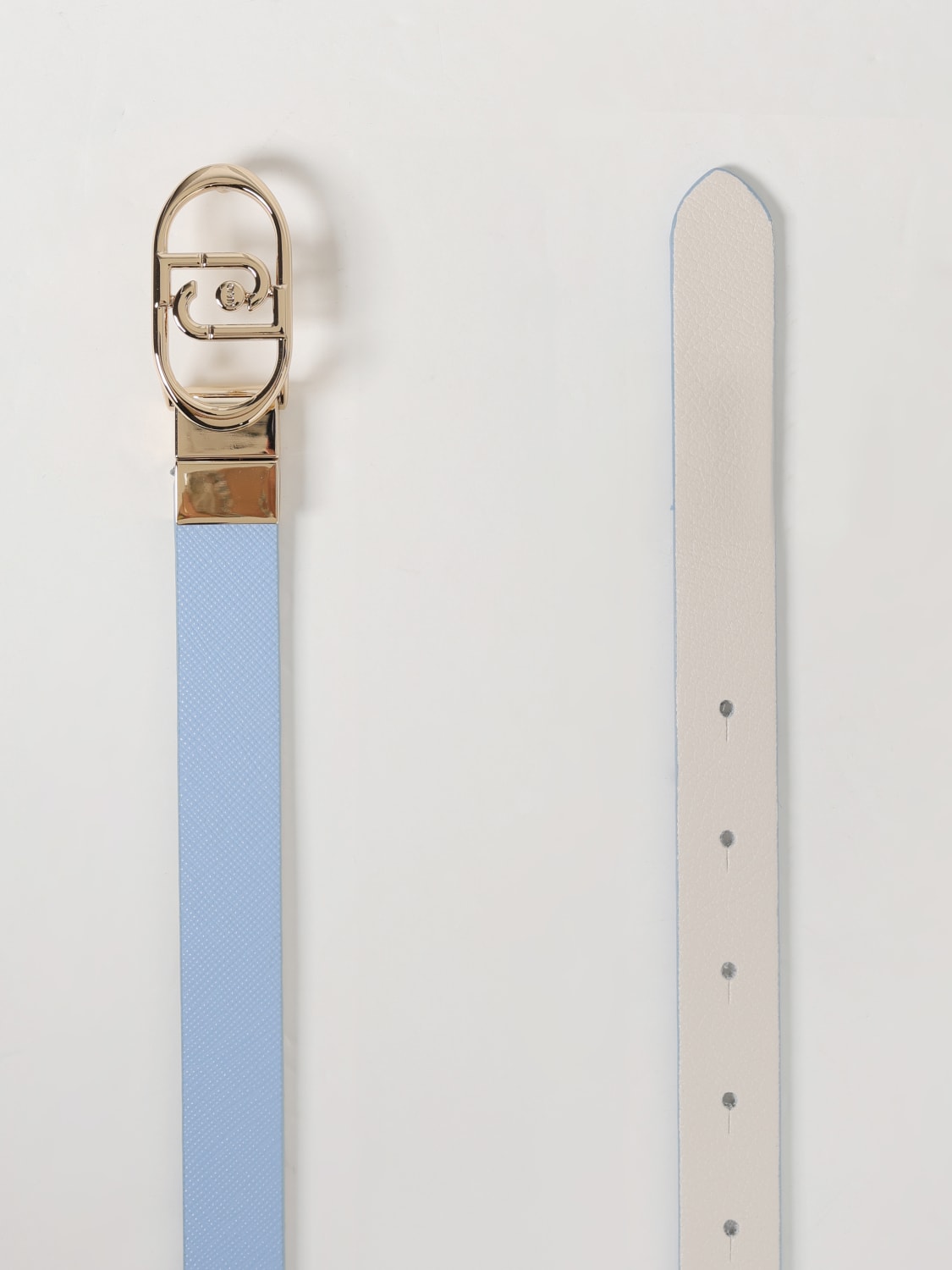 ベルト LIU JO Woman Belt Silver AA5229E0087 45002 LIU JO: Belt woman - Gnawed Blue | Liu Jo belt AA5229E0087