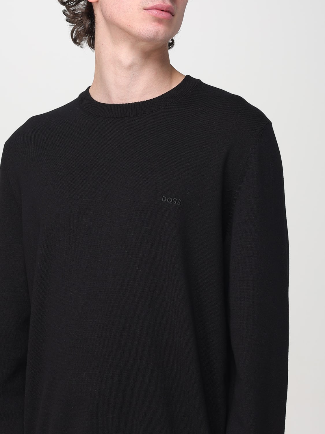 HUGO SWEATER: Sweater men Hugo, Black - Img 3