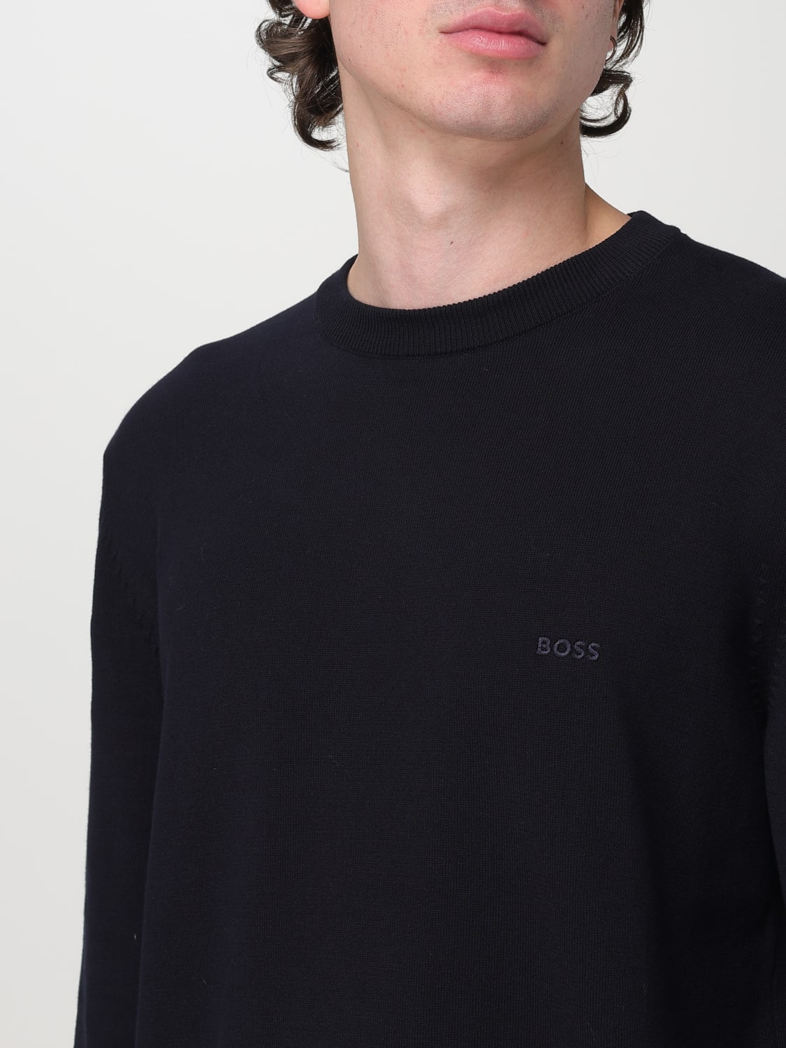 HUGO PULLOVER: Pullover herren Hugo, Blau - Img 3