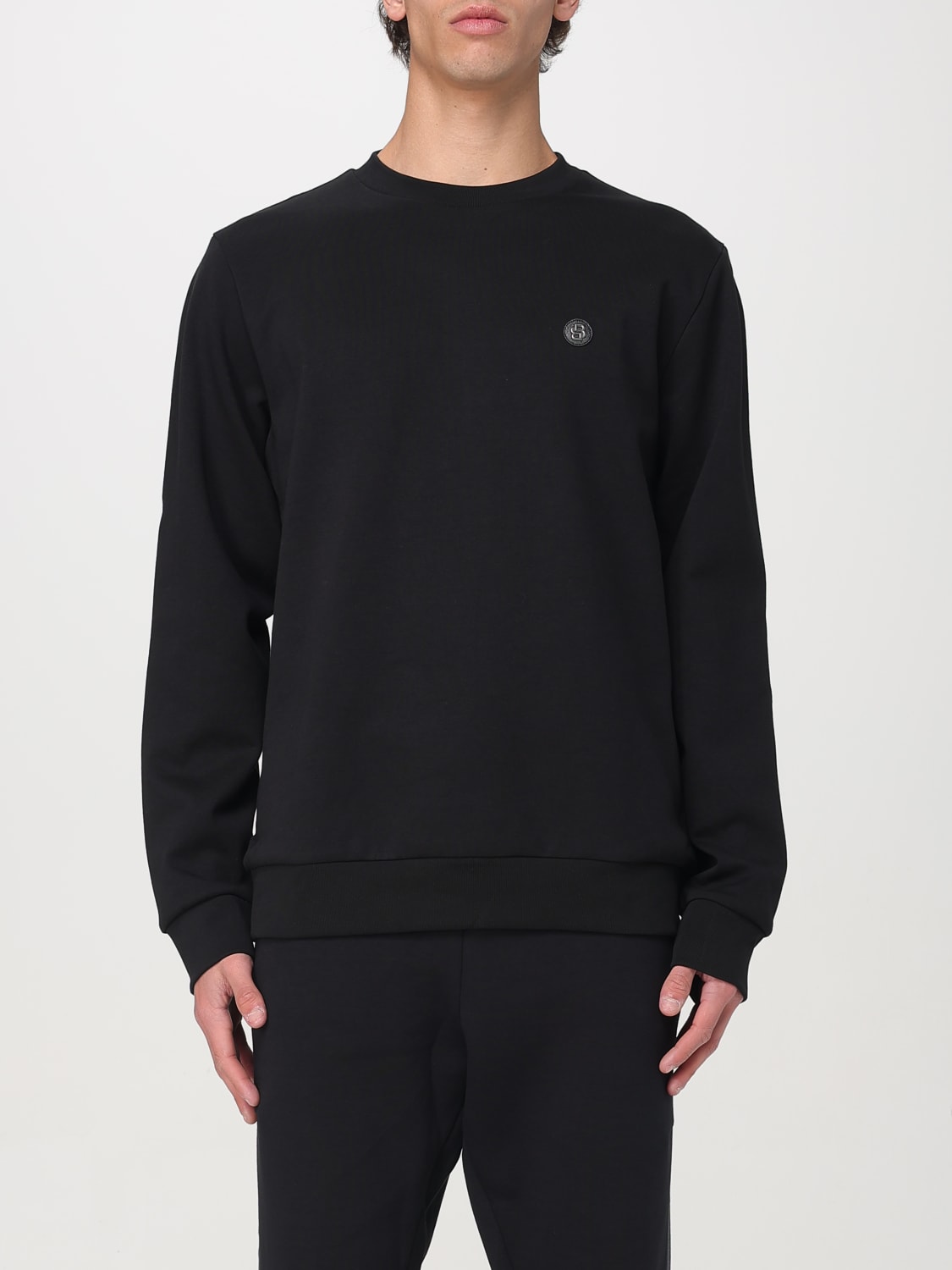 HUGO SWEATSHIRT: Sweatshirt men Hugo, Black - Img 1