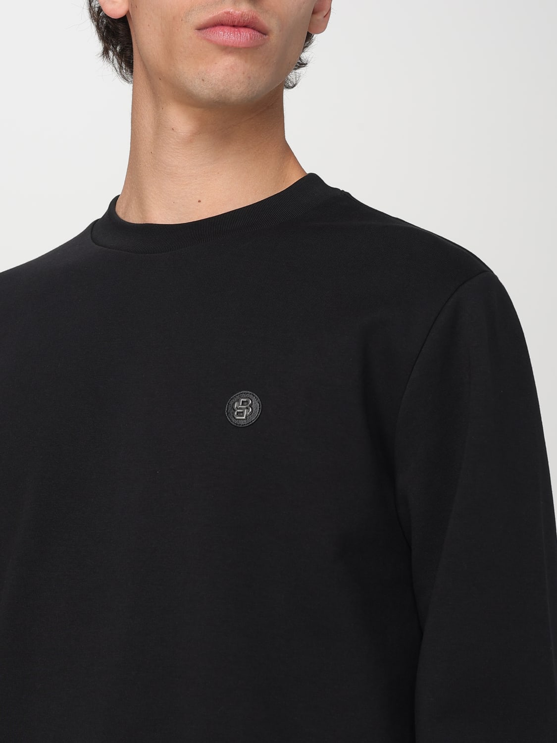 HUGO SWEATSHIRT: Sweatshirt men Hugo, Black - Img 3