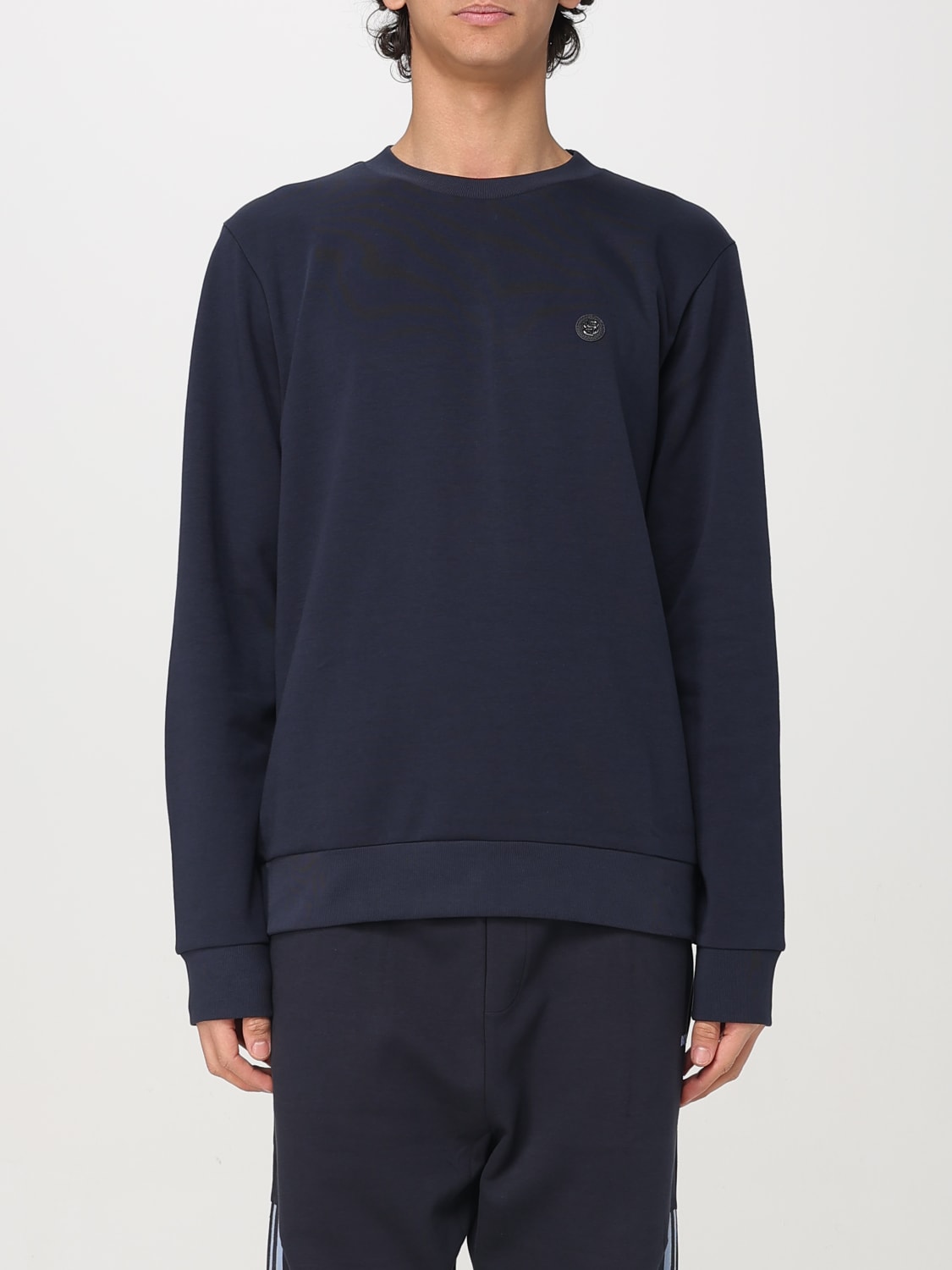 HUGO SWEATSHIRT: Sweatshirt men Hugo, Blue - Img 1