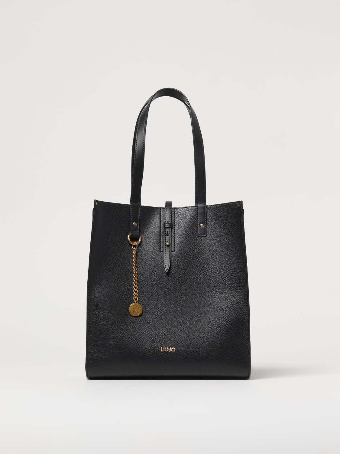 LIU JO: Shoulder bag woman - Black | Liu Jo tote bags
