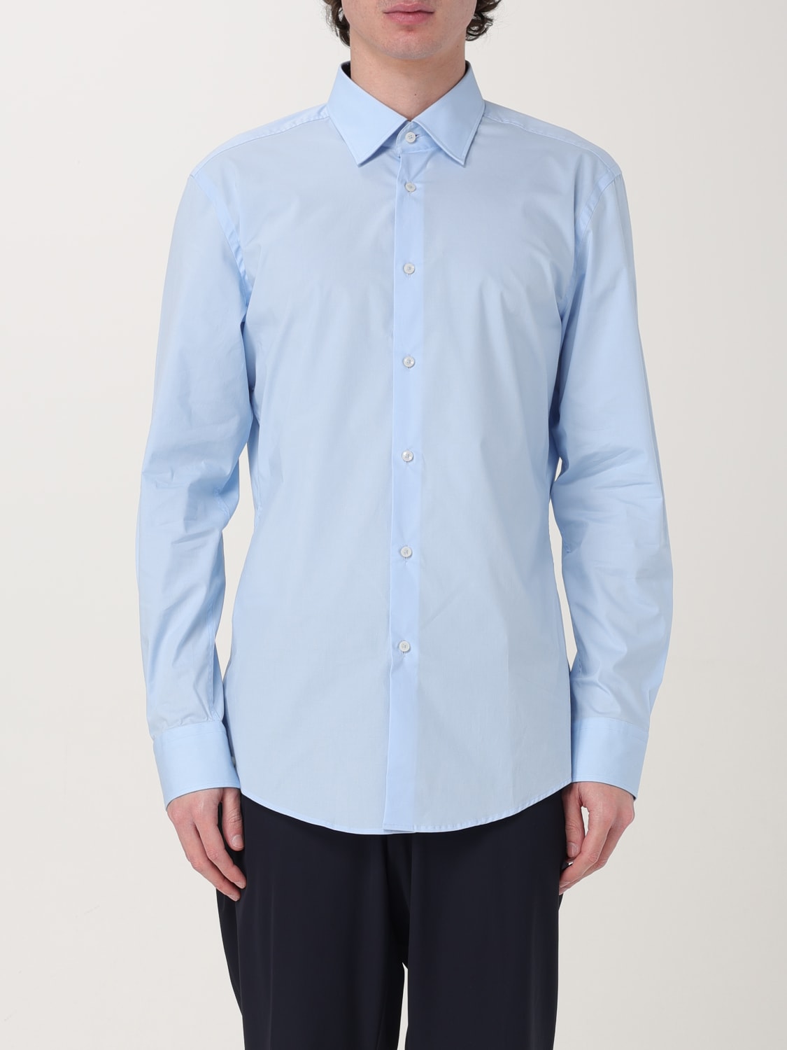 HUGO SHIRT: Shirt men Hugo, Gnawed Blue - Img 1