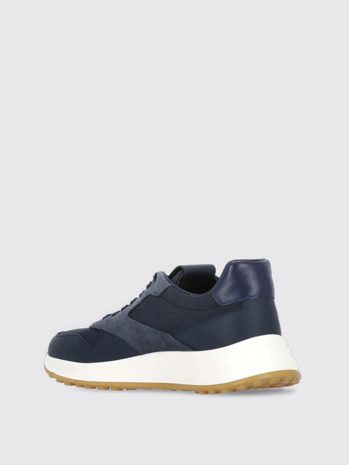 HOGAN SNEAKERS: Sneakers Hyperlight Hogan in pelle e mesh , Blue - Img 3