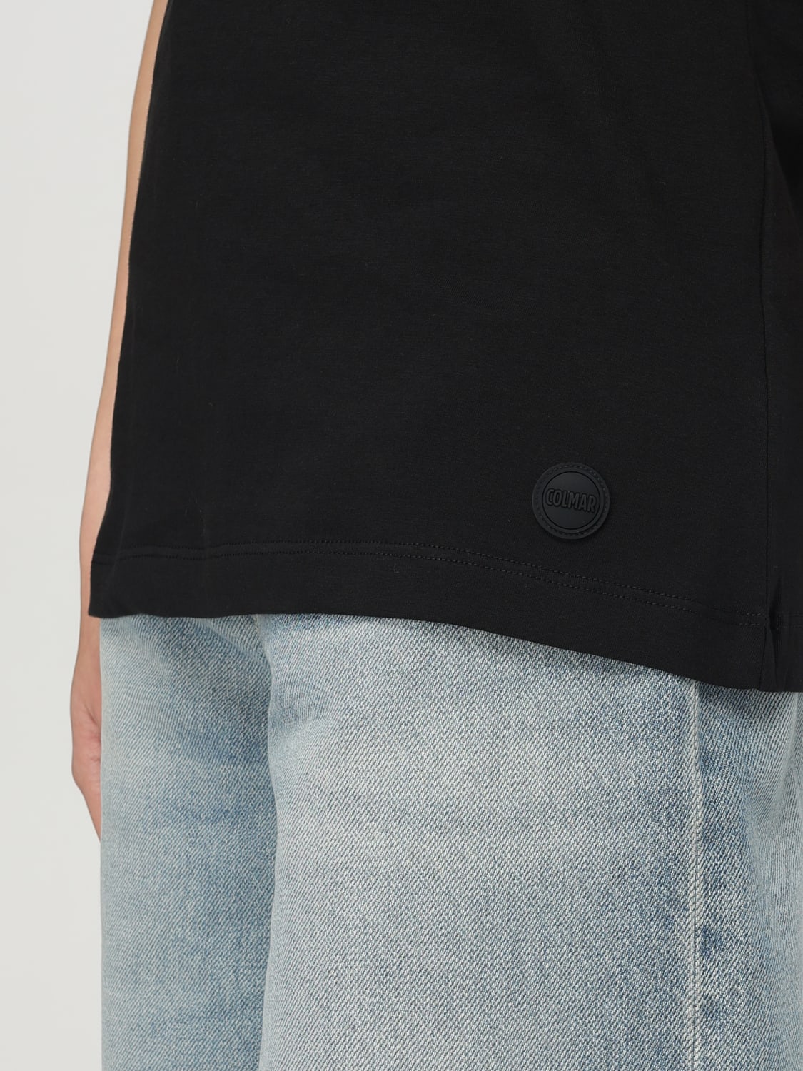 COLMAR T-SHIRT: T-shirt basic in cotone Colmar, Nero - Img 3