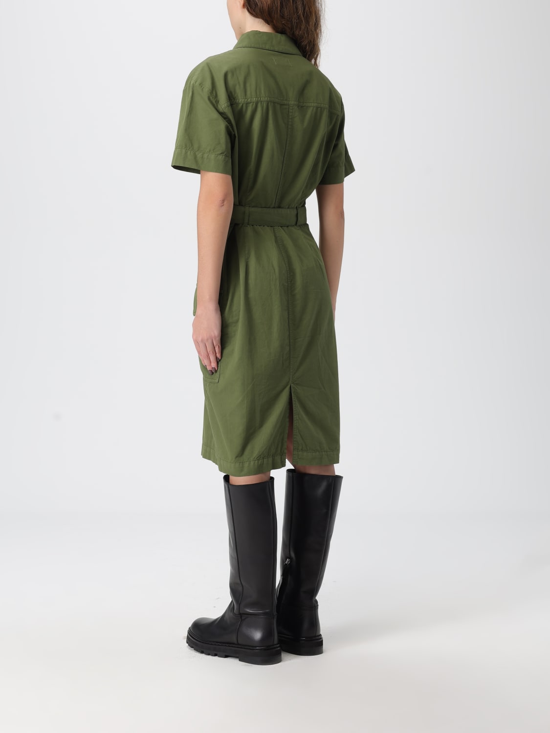 WOOLRICH VESTIDO: Vestido mujer Woolrich, Verde - Img 2