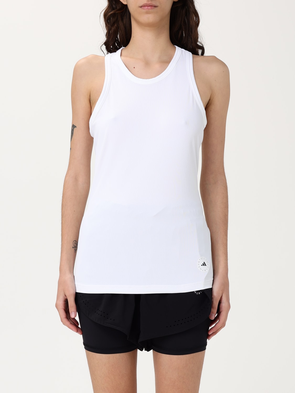 ADIDAS BY STELLA MCCARTNEY T-SHIRT: Top woman Adidas by Stella McCartney, White - Img 1