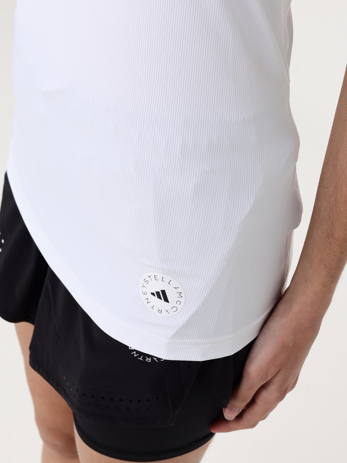 ADIDAS BY STELLA MCCARTNEY T-SHIRT: Top woman Adidas by Stella McCartney, White - Img 5