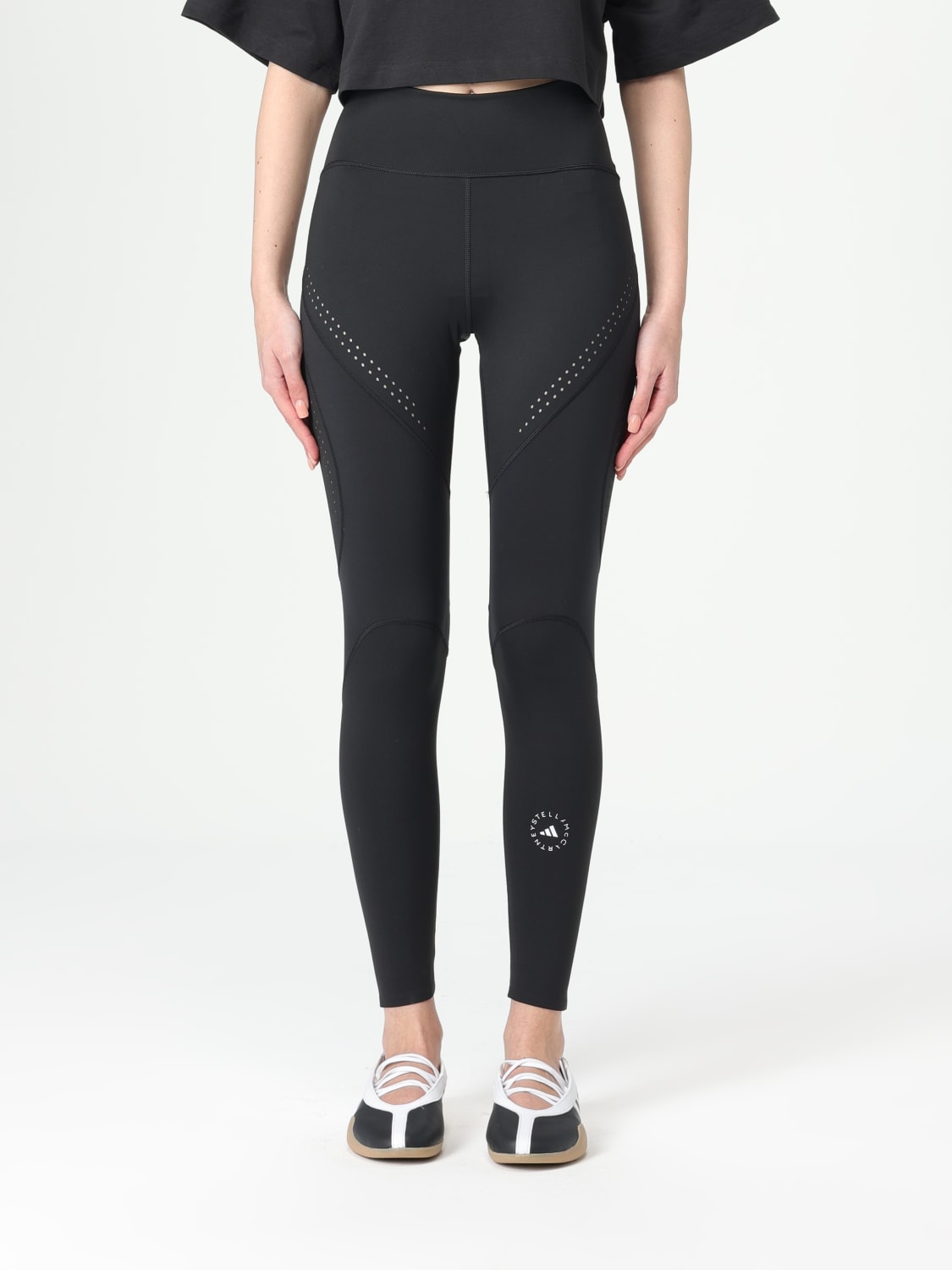 パンツ ADIDAS BY STELLA MCCARTNEY Women Straight Pants LJI6527 BLAC ADIDAS BY STELLA MCCARTNEY: Pants woman - Black | Adidas by