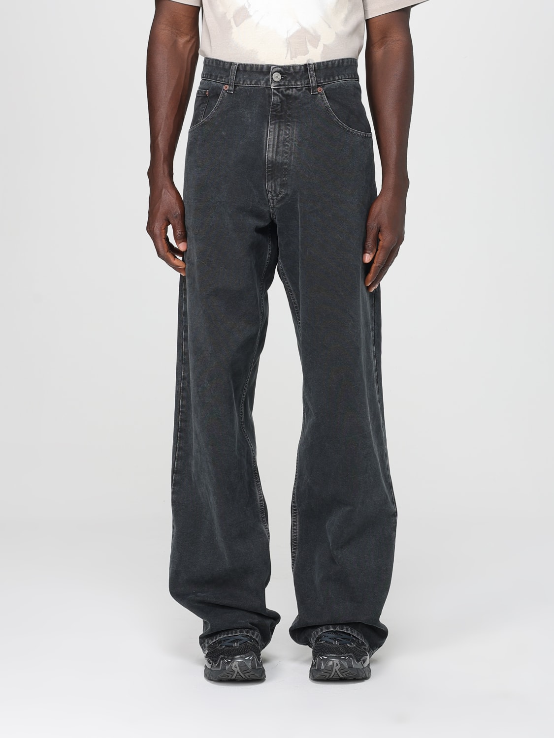 Mm6 Maison Margiela Outlet: Jeans men - Black | Mm6 Maison