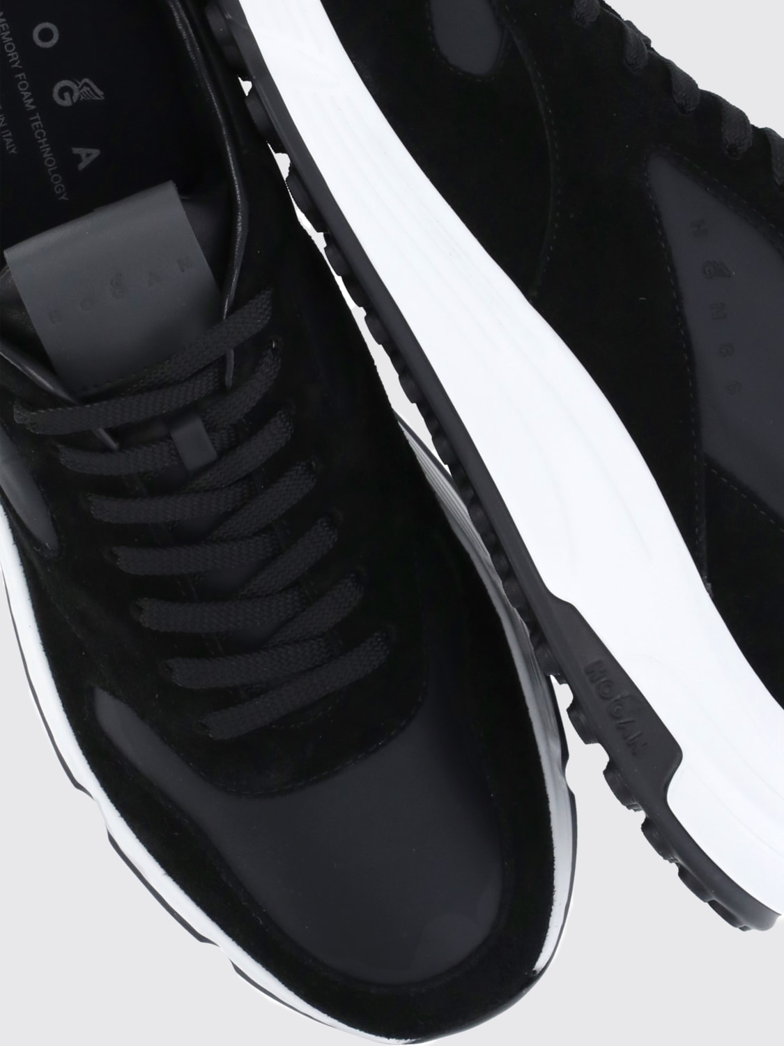 HOGAN: Sneakers men - Black | Hogan sneakers HXM5630FK61U50
