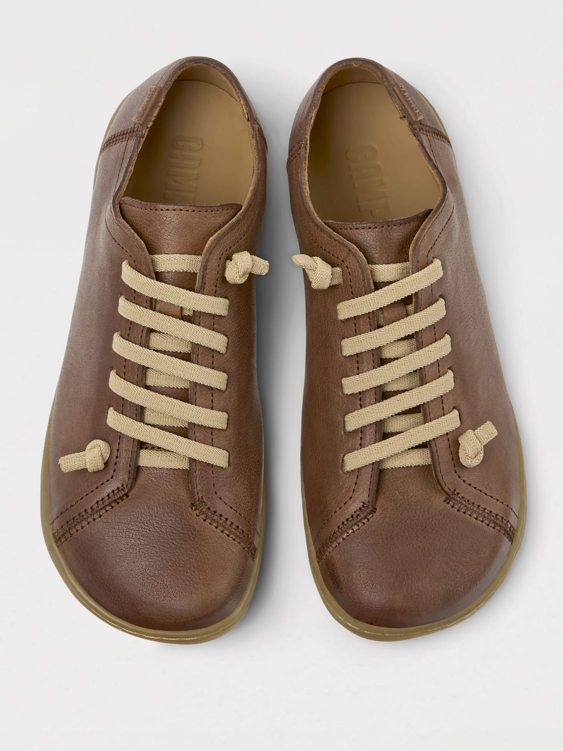スニーカー CAMPER Woman Sneakers Brown 20848-236 PEU 0 CAMPER: Oxford shoes woman - Brown | Camper sneakers 20848