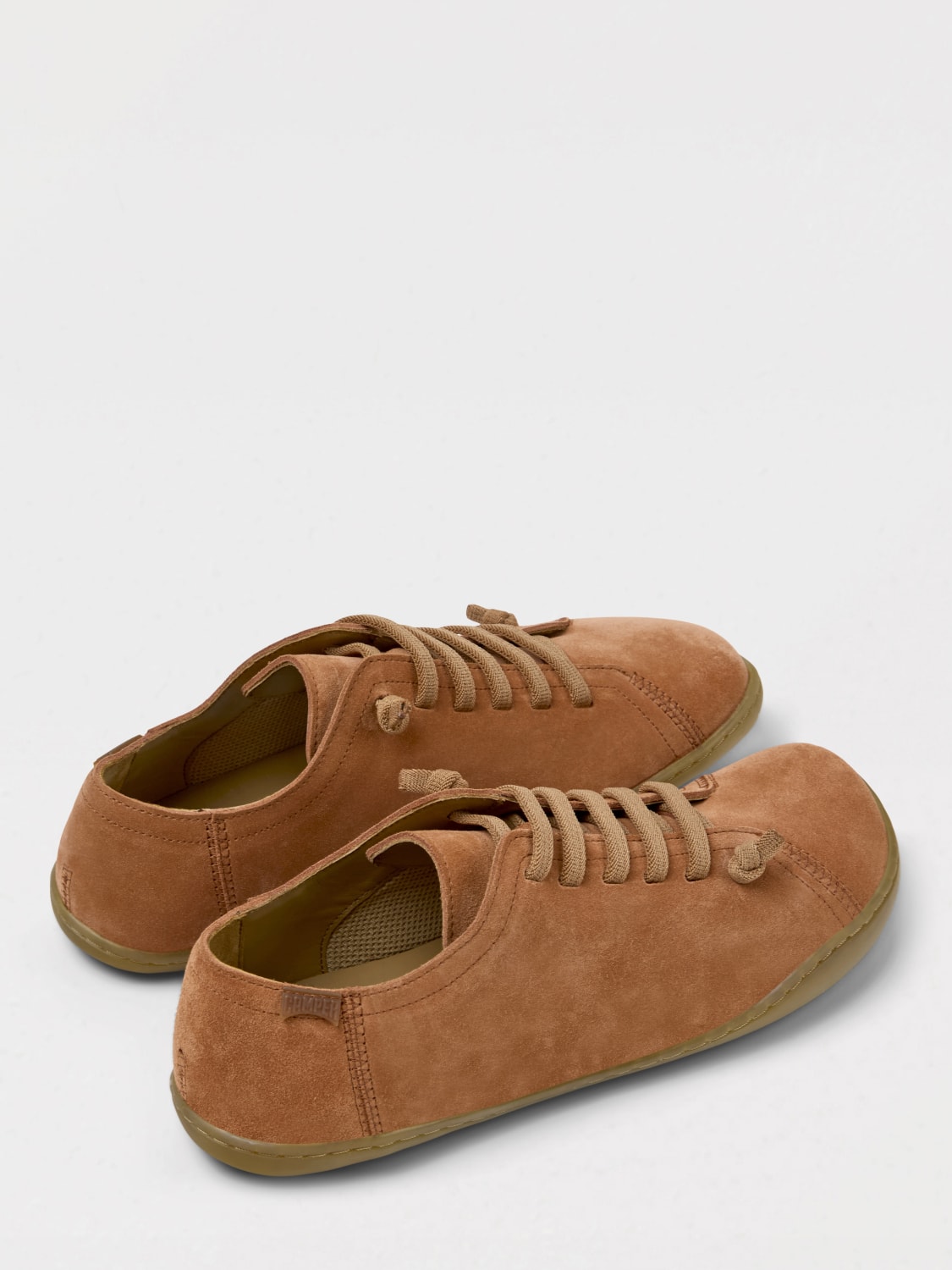 CAMPER SNEAKERS: Sneakers Peu Camper in nabuk , Rosso - Img 3
