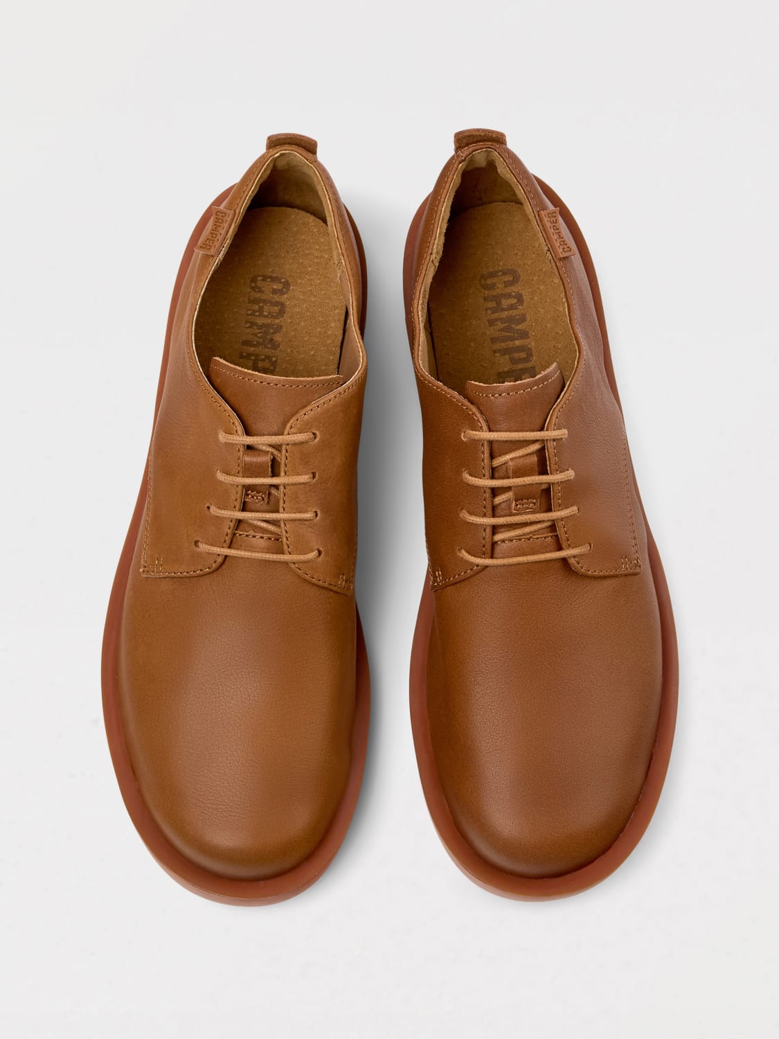 CAMPER BROGUE SHOES: Shoes men Camper, Brown - Img 4