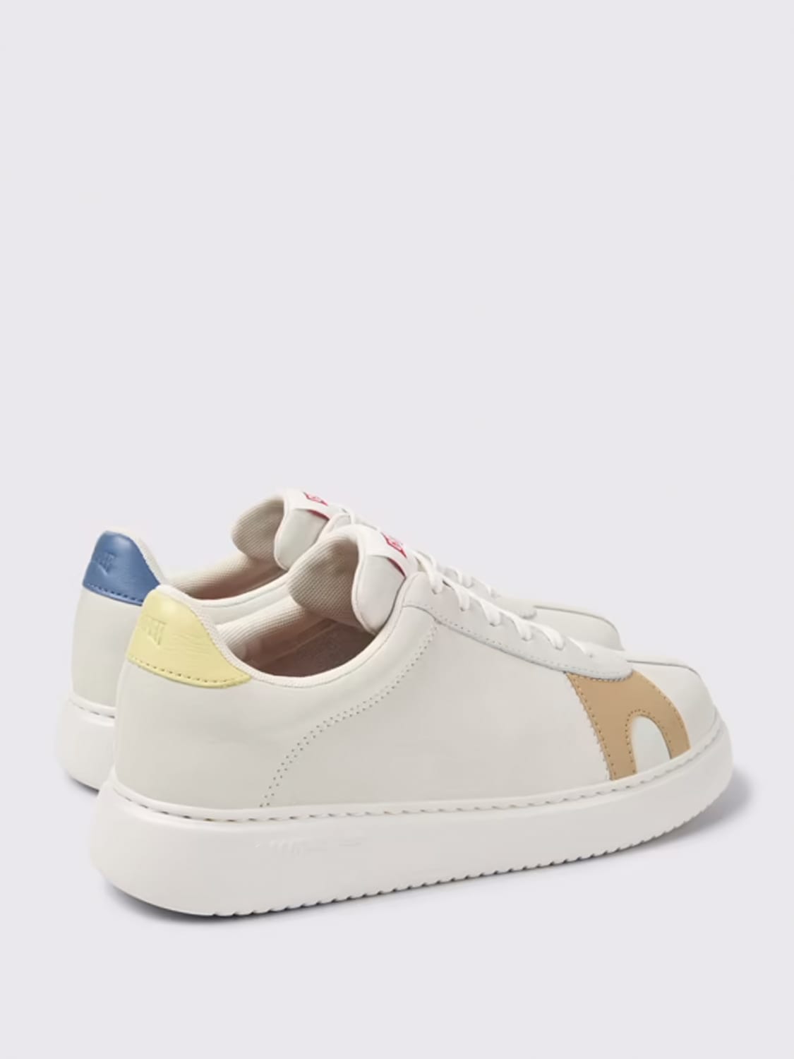 CAMPER SNEAKERS: Sneakers Twins Camper in pelle , Bianco - Img 3