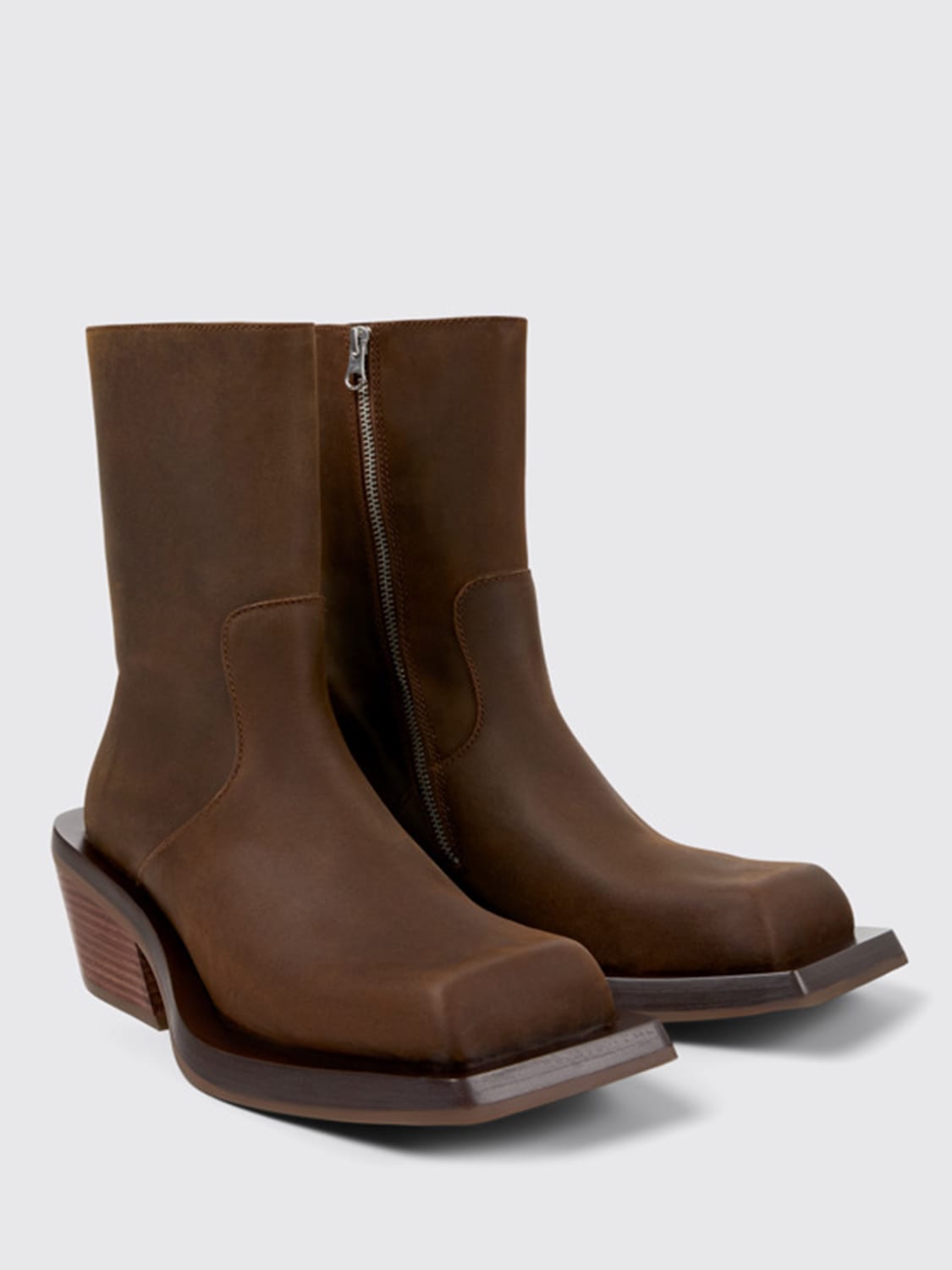 CAMPER BOOT: Shoes men Camper, Brown - Img 2