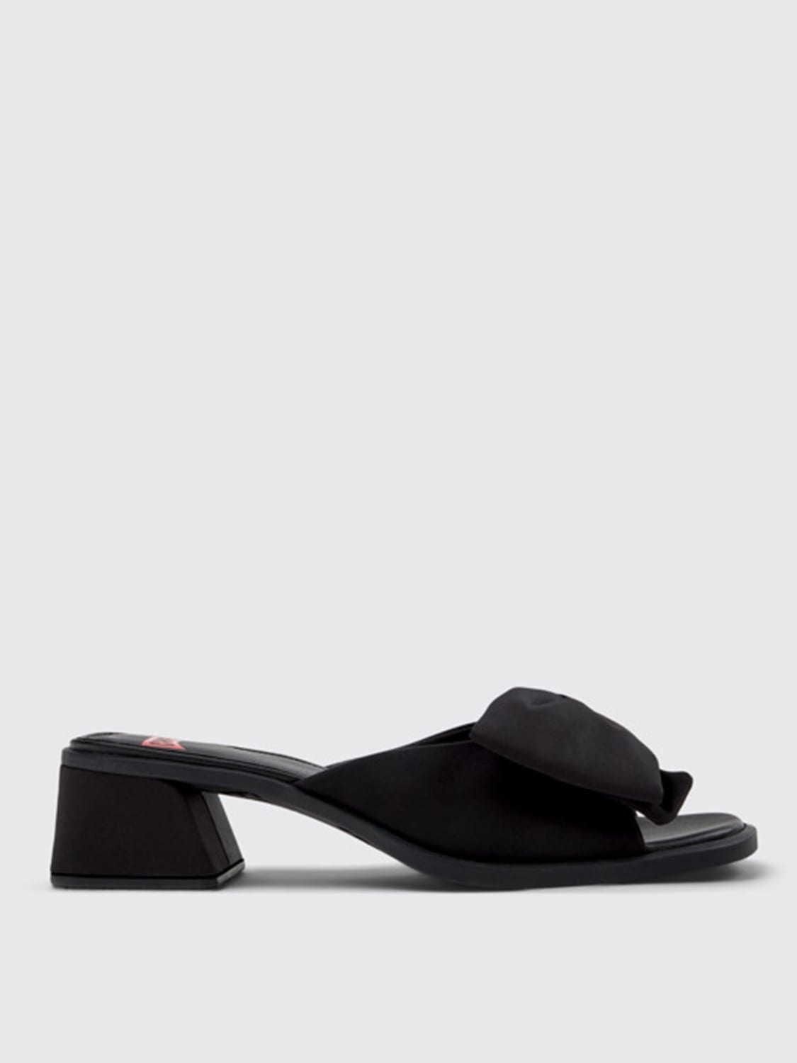 CAMPER HEELED SANDAL: Flat sandals woman Camper, Black - Img 1