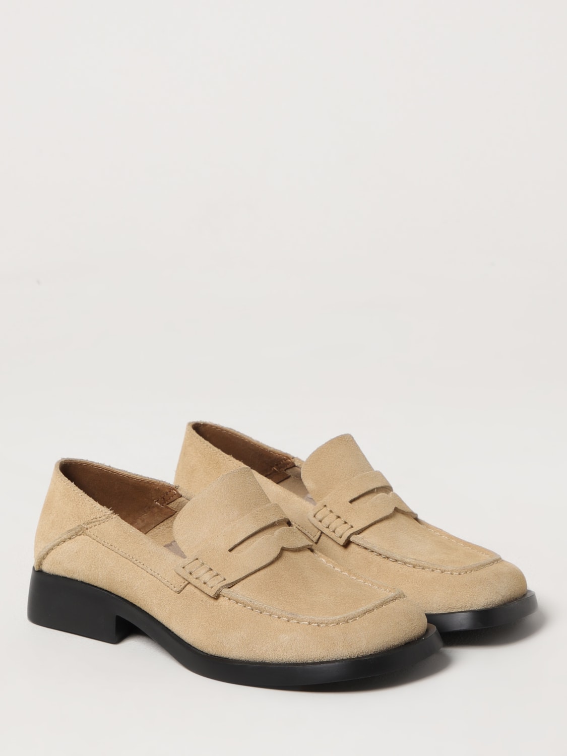 ローファー・オックスフォード CAMPER Women Shoes K201743 DANA 002 Beige Dana Beige Loafers for Women - Spring/Summer collection