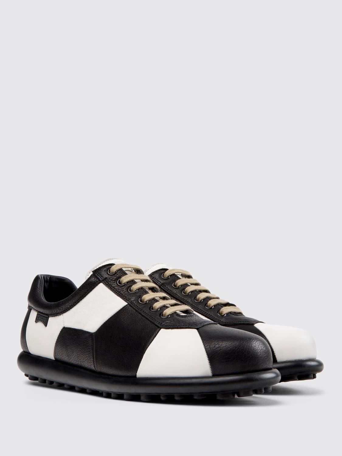 CAMPER SNEAKERS: Sneakers Pelotas Camper in pelle bicolor conciata al vegetale, Fantasia - Img 2