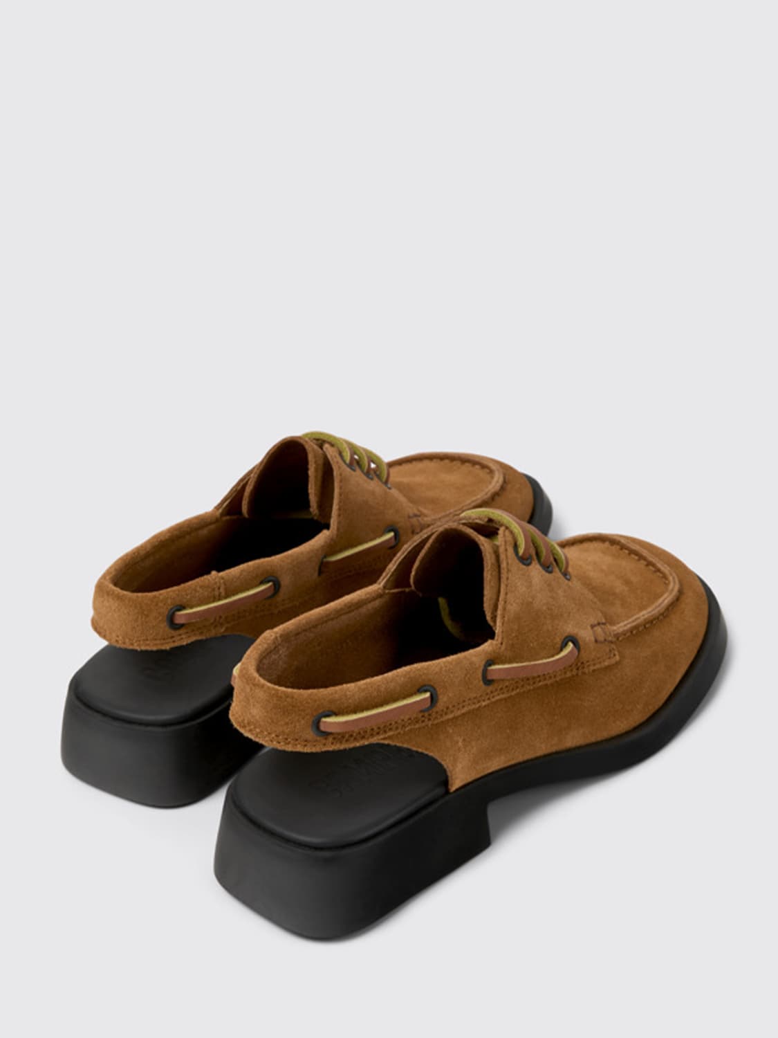 CAMPER LOAFER: Shoes woman Camper, Brown - Img 3