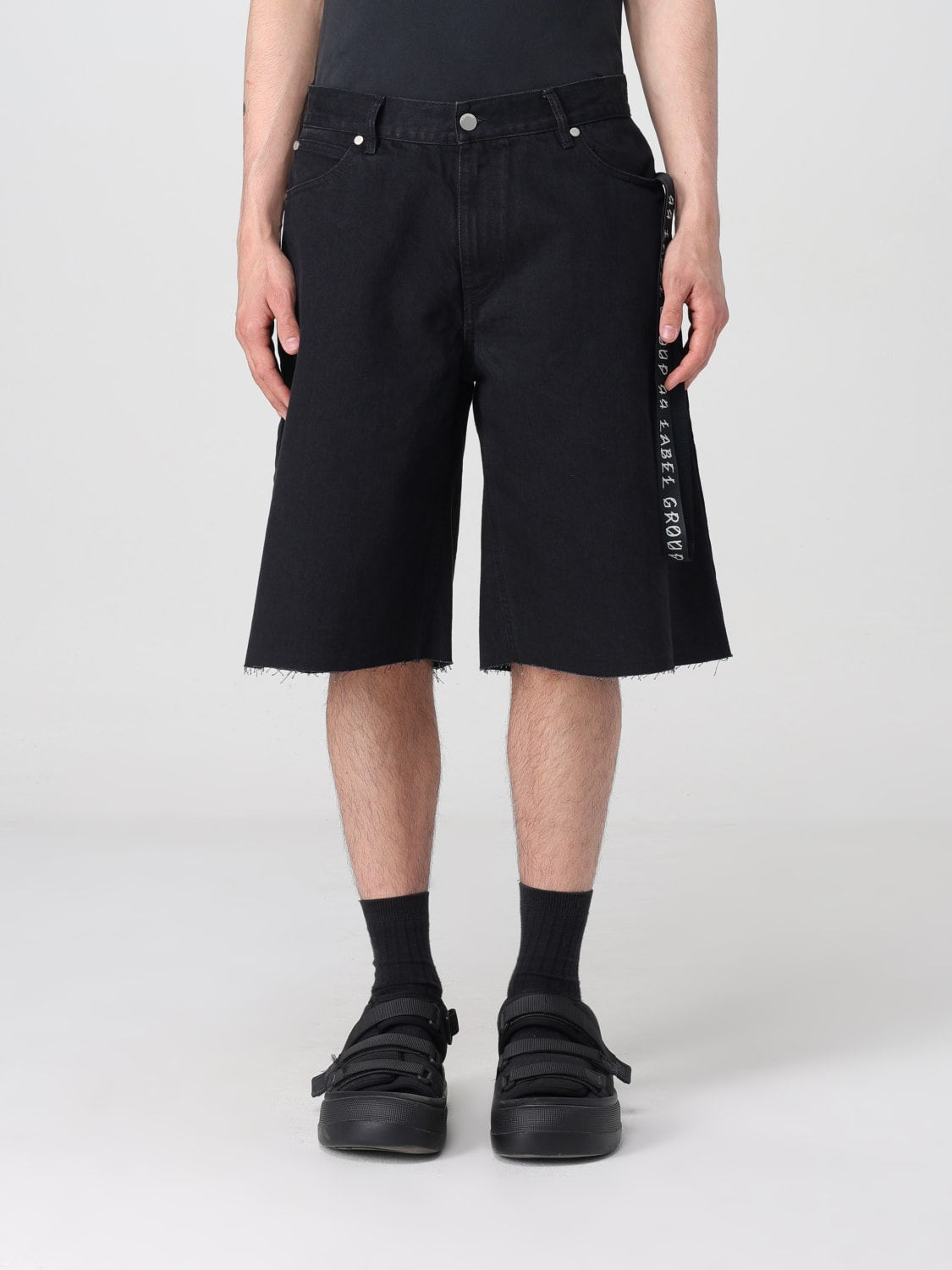 44 LABEL GROUP SHORTS: Short men 44 Label Group, Black - Img 1