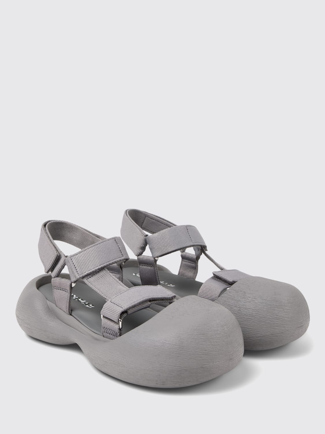 サンダル CAMPERLAB Men Sandals Grey A500026-002 CARAMBA 0 CAMPERLAB: Shoes men - Grey | CamperLab flat sandals A500026