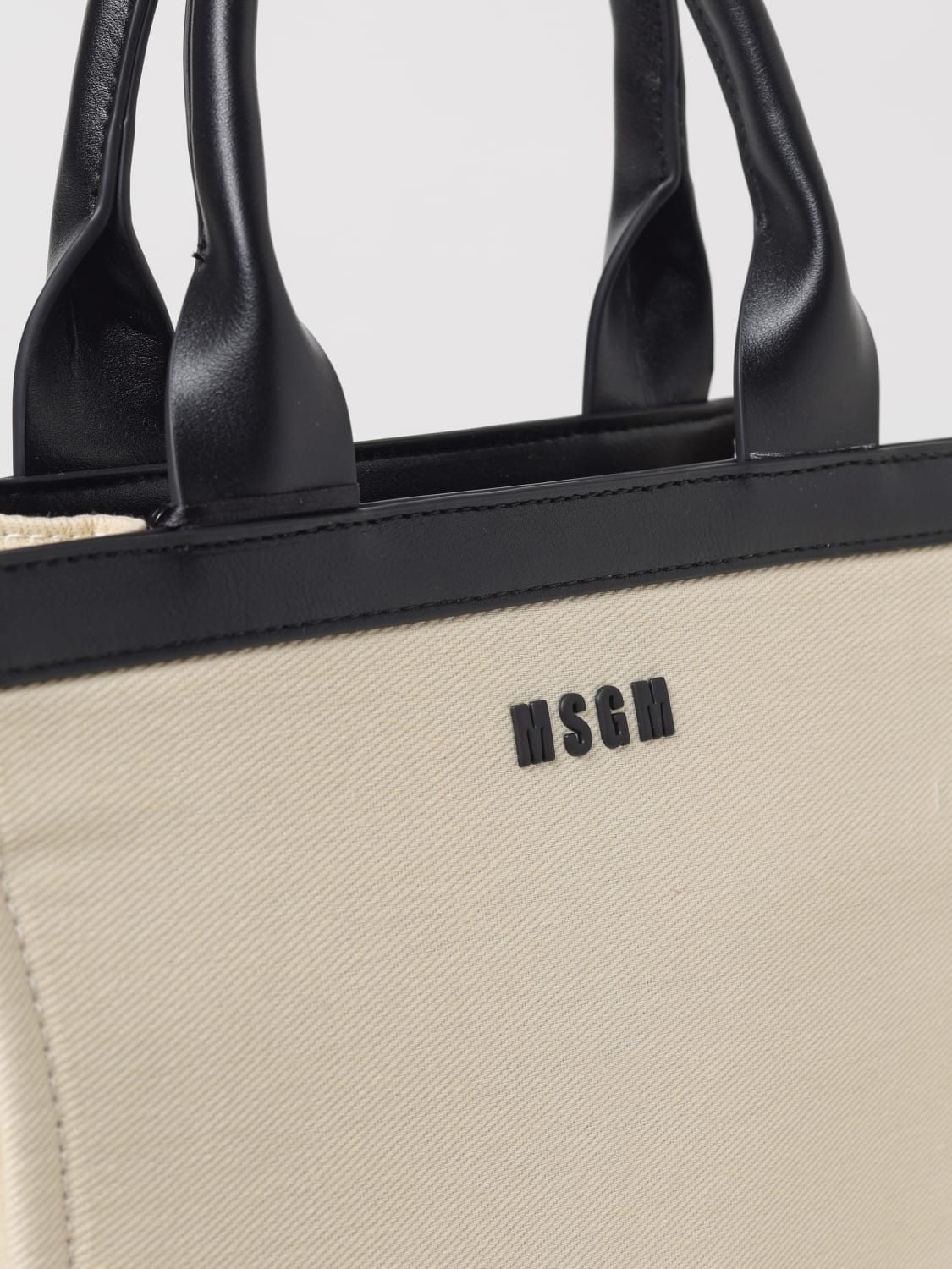 MSGM KIDS BAG: Bag kids MSGM Kids, Cream - Img 3