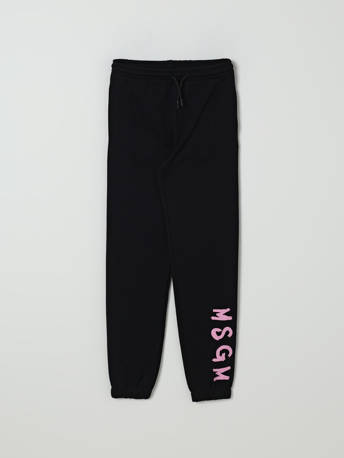 MSGM KIDS PANTS: Pants kids MSGM Kids, Black - Img 1