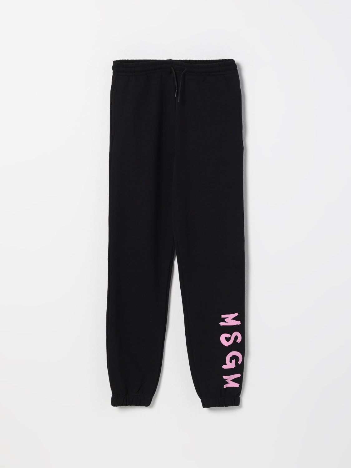 MSGM KIDS PANTALON: Pantalon enfant MSGM Kids, Noir 1 - Img 1