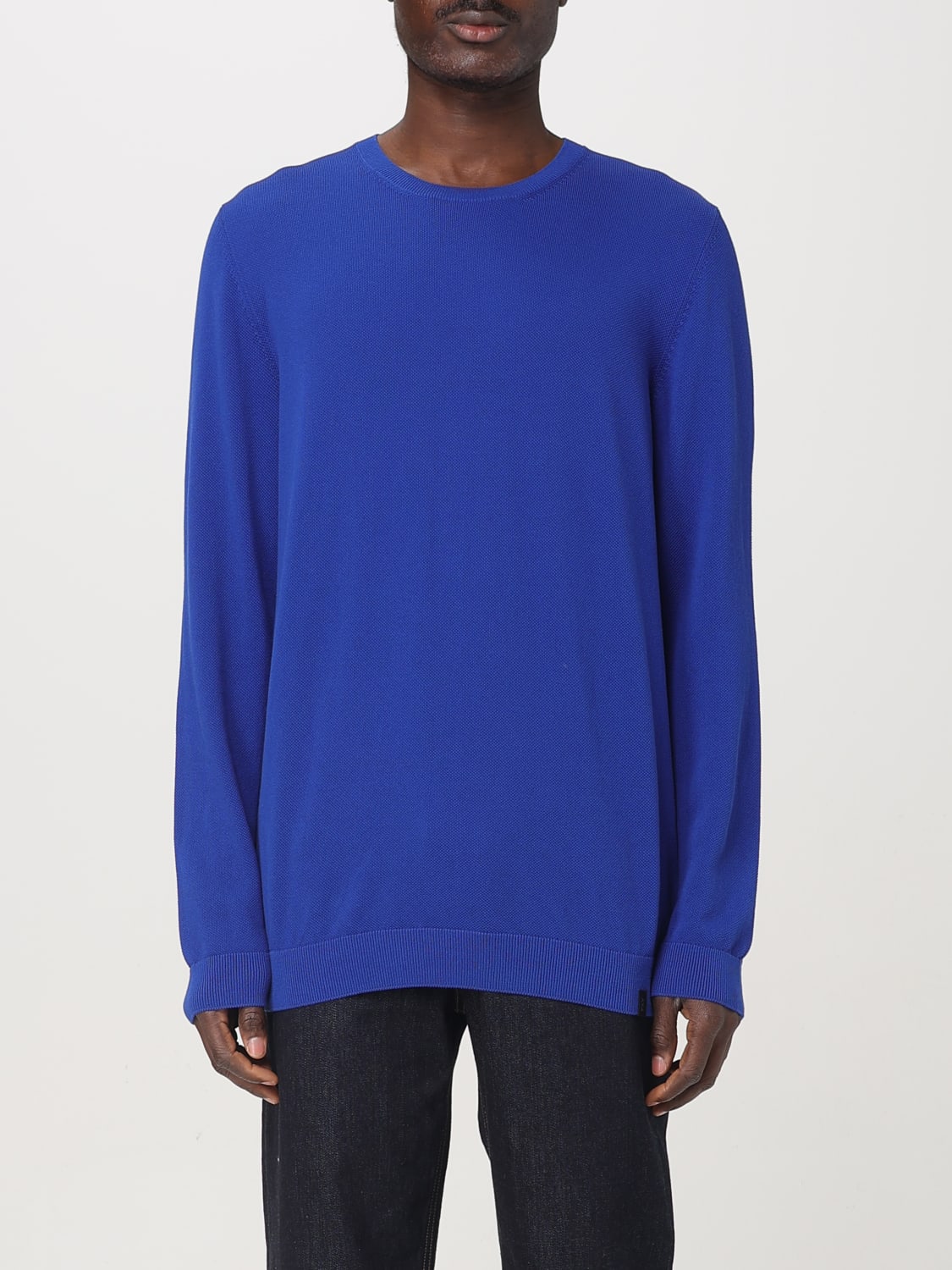 FAY SWEATER: Sweater men Fay, Blue - Img 1