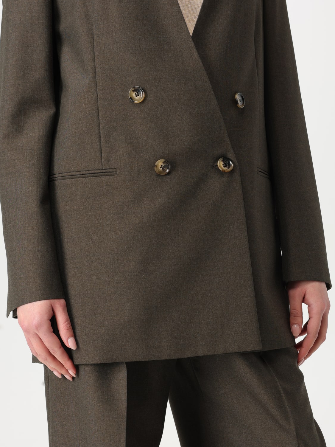 PHILOSOPHY DI LORENZO SERAFINI: Blazer woman - Brown