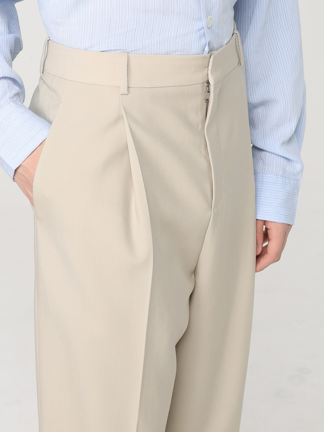 パンツ・ボトムスその他 SAINT LAURENT Men Pants Beige 821901Y2L82 2630 SAINT LAURENT: Pants men - Beige | Saint Laurent pants