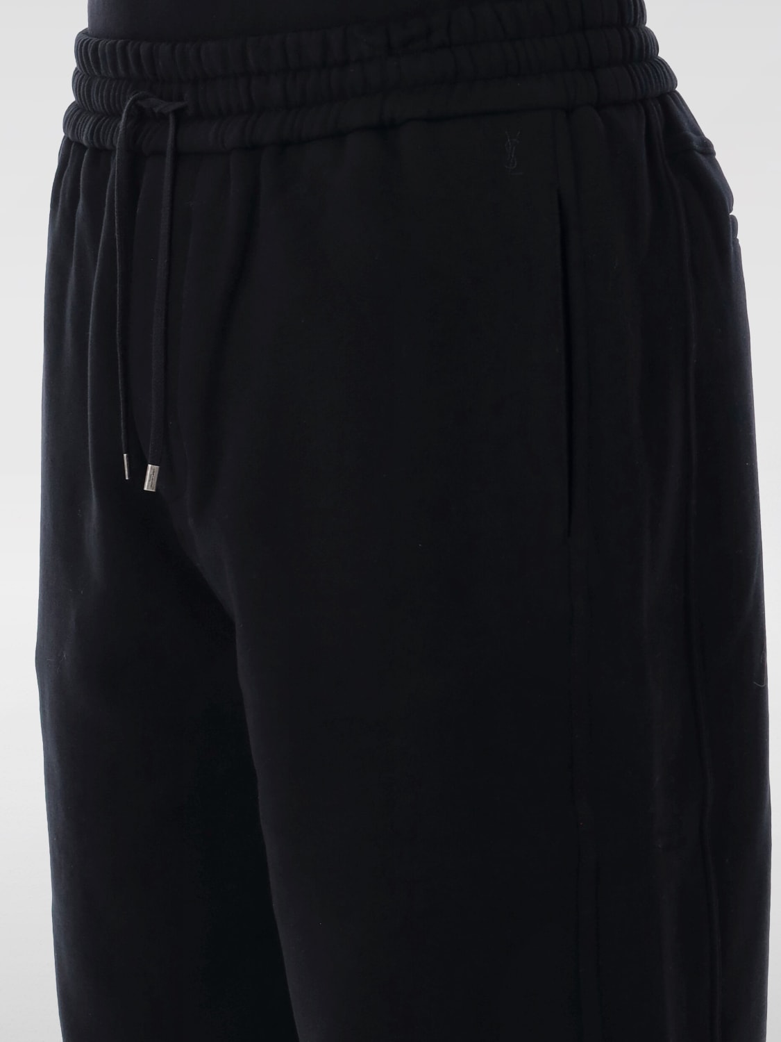 SAINT LAURENT PANTALONCINO: Pantaloncino Saint Laurent in cotone , Nero - Img 3