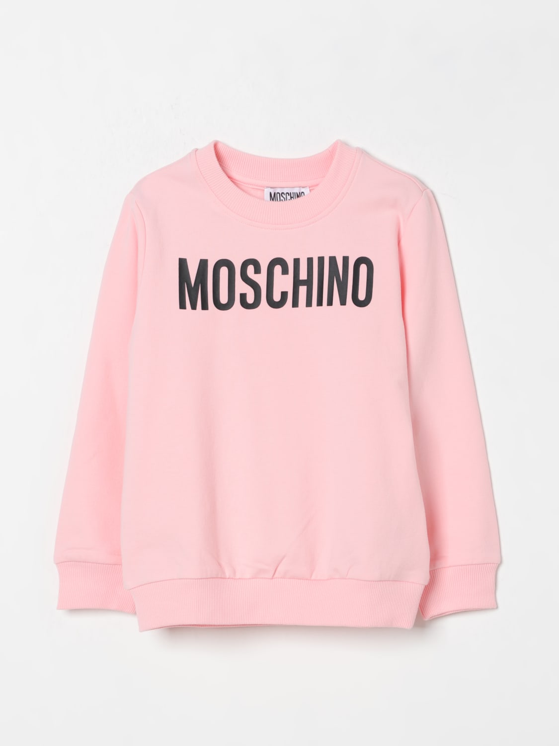MOSCHINO SWEATER: Sweater kids Moschino, Pink - Img 1