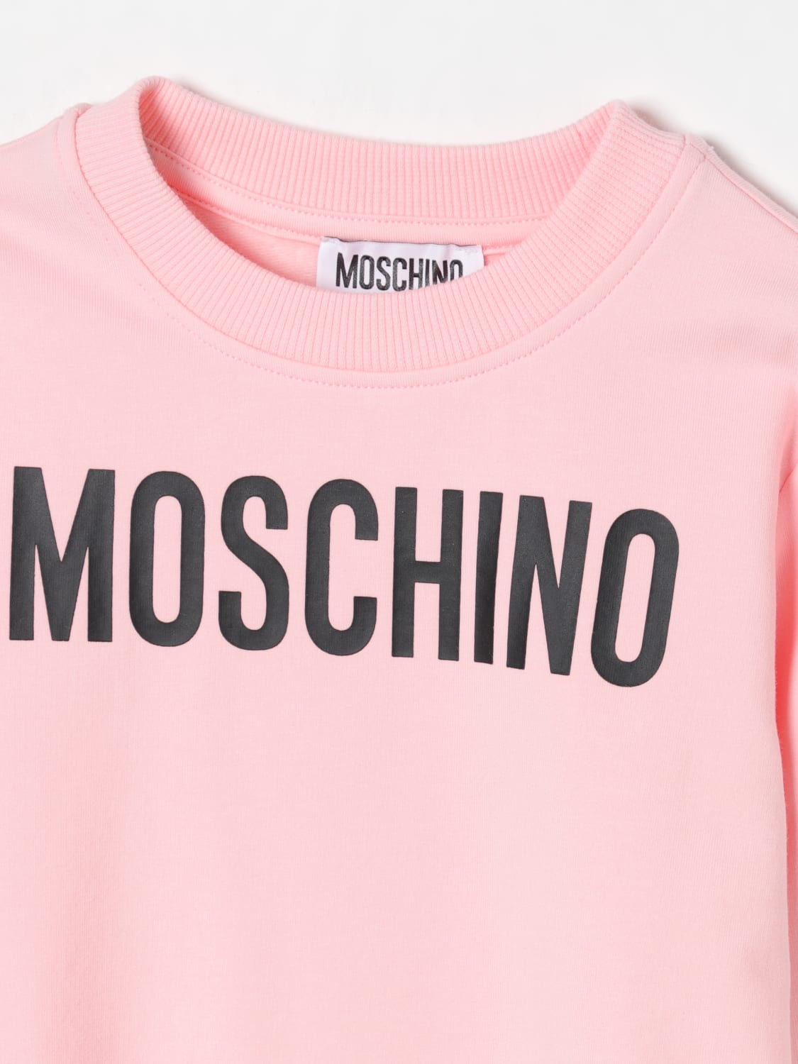 MOSCHINO SWEATER: Sweater kids Moschino, Pink - Img 3