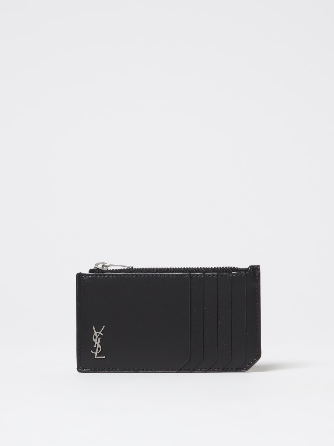 SAINT LAURENT WALLET: Folders men Saint Laurent, Black - Img 1