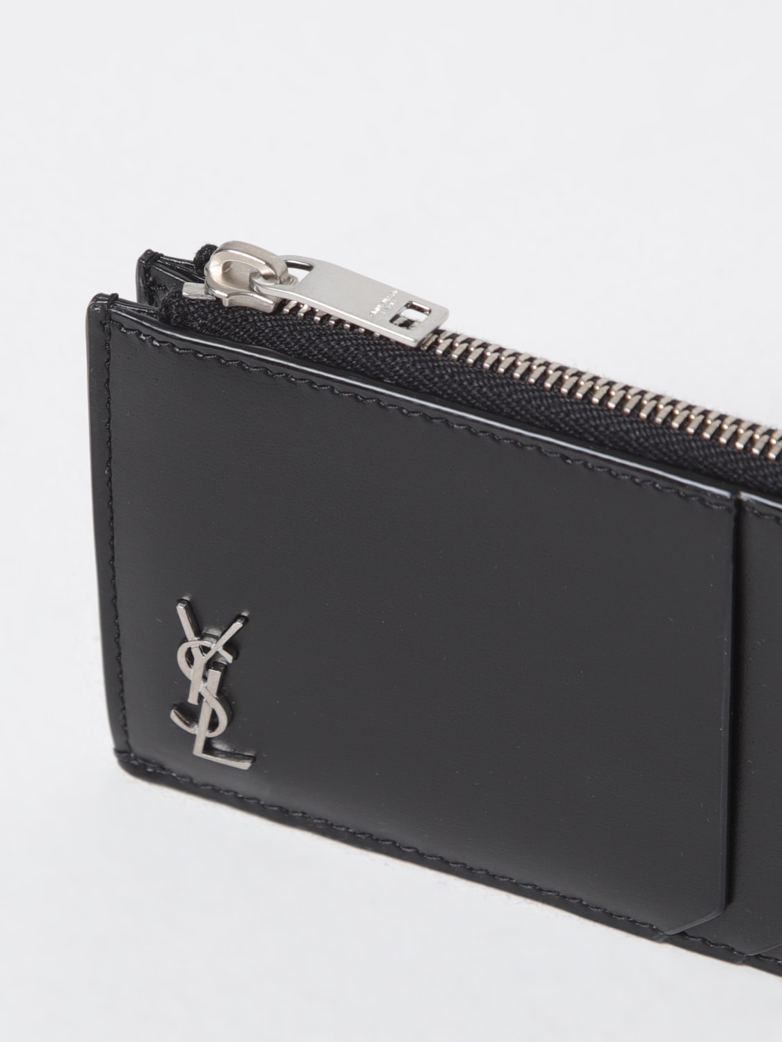 SAINT LAURENT WALLET: Folders men Saint Laurent, Black - Img 3