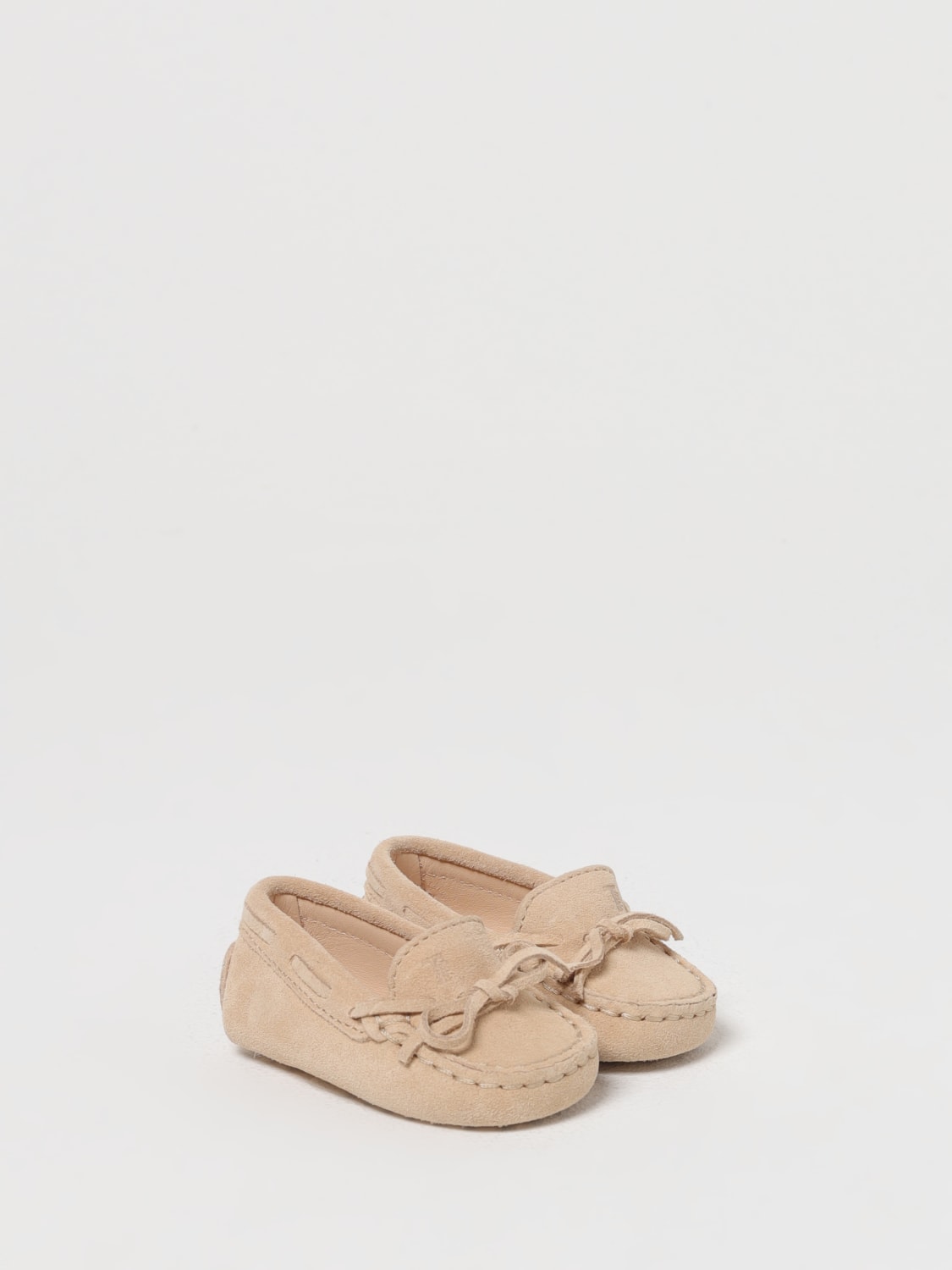 TOD'S SCARPE: Mocassino Tod's in camoscio , Beige - Img 2