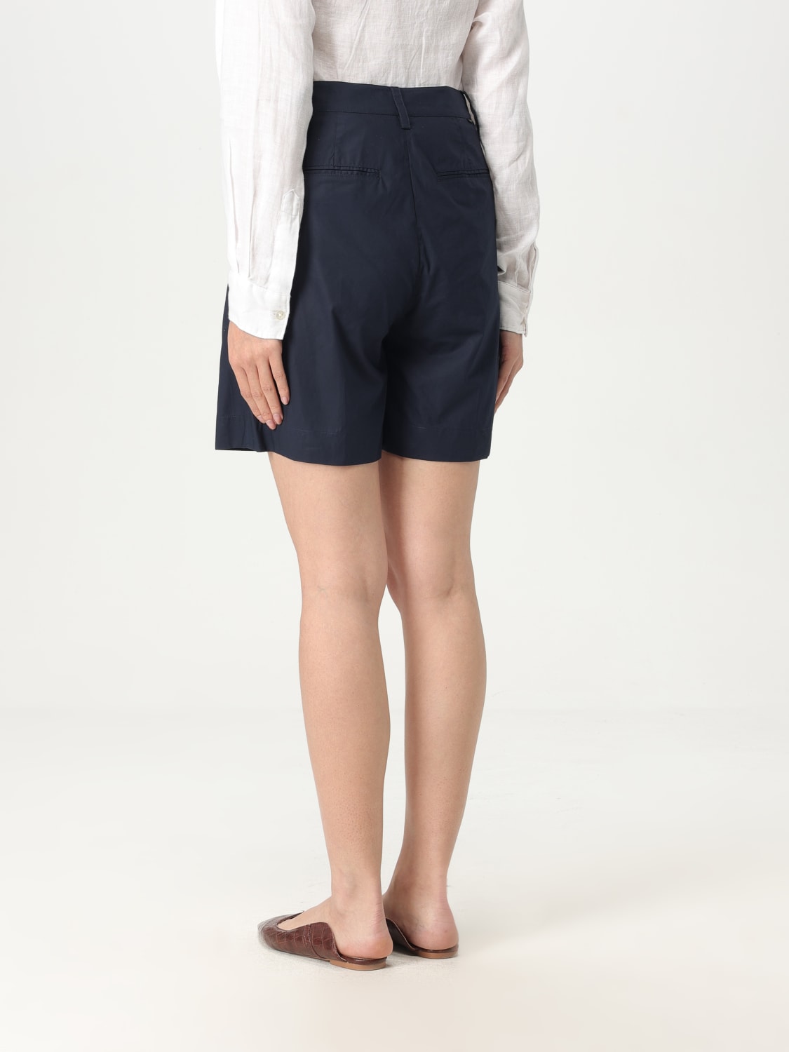 WOOLRICH PANTALONES CORTOS: Pantalòn cortos mujer Woolrich, Azul Oscuro - Img 2