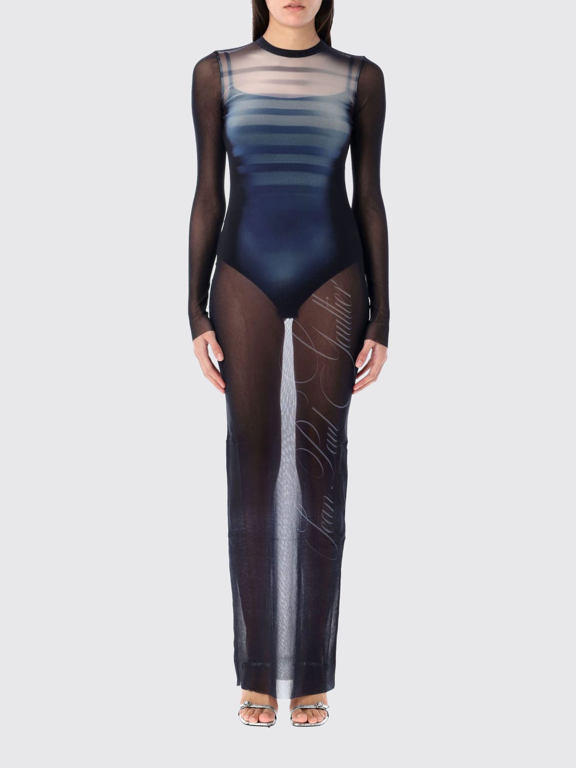 JEAN PAUL GAULTIER ROBE: Robes femme Jean Paul Gaultier, Multicolore - Img 1