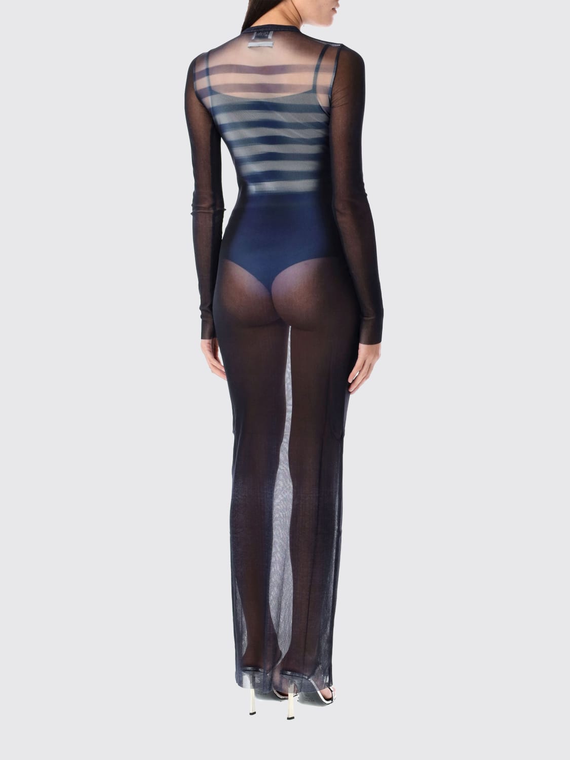 JEAN PAUL GAULTIER ROBE: Robes femme Jean Paul Gaultier, Multicolore - Img 2