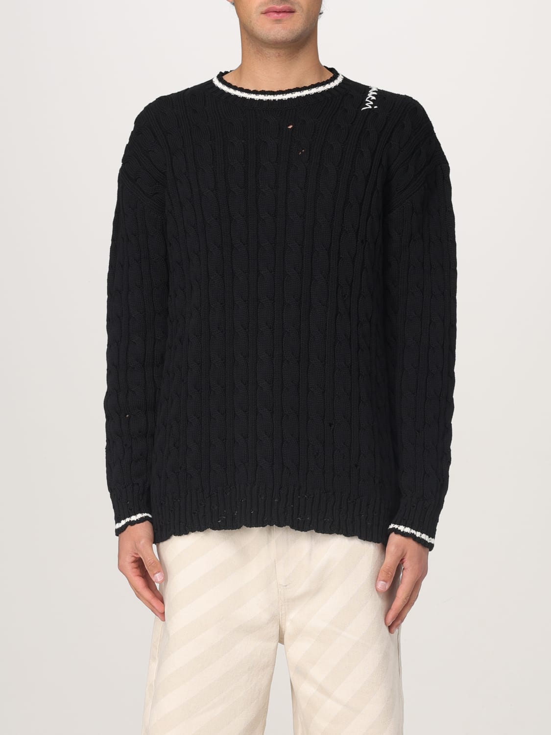 MARNI SWEATER: Sweatshirt men Marni, Black - Img 1