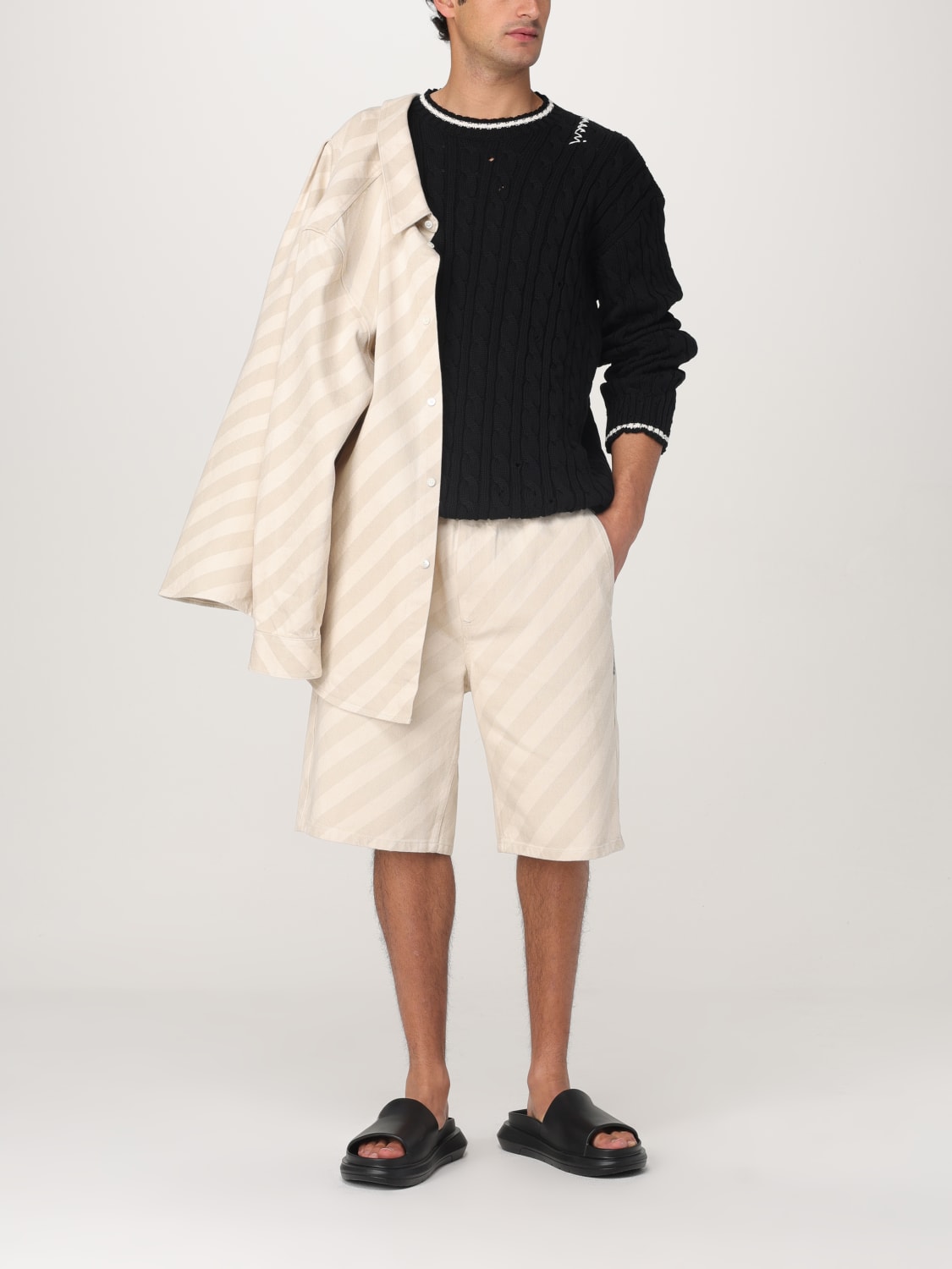 MARNI SWEATER: Sweatshirt men Marni, Black - Img 2