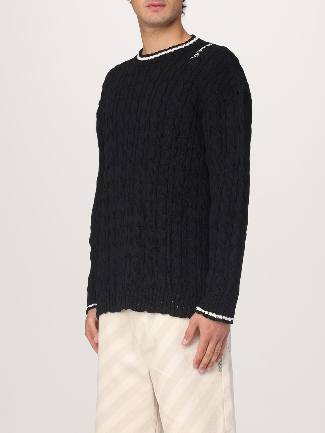 MARNI SWEATER: Sweatshirt men Marni, Black - Img 4