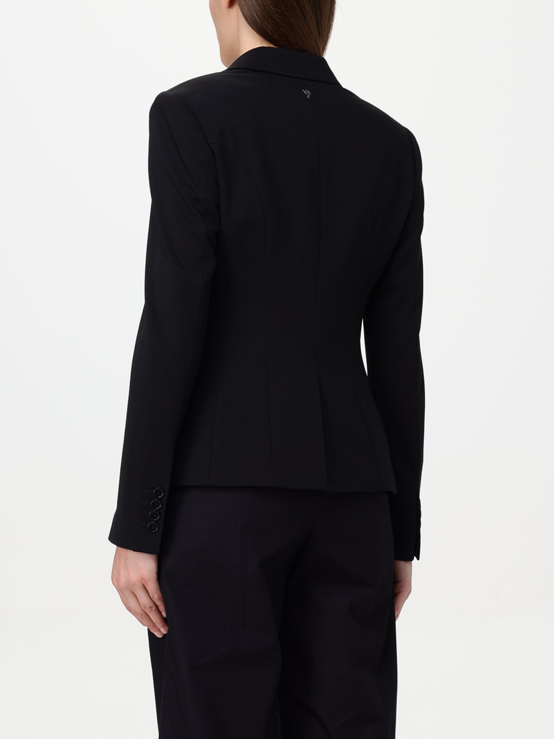 DONDUP BLAZER: Blazer Dondup in cotone , Nero - Img 2