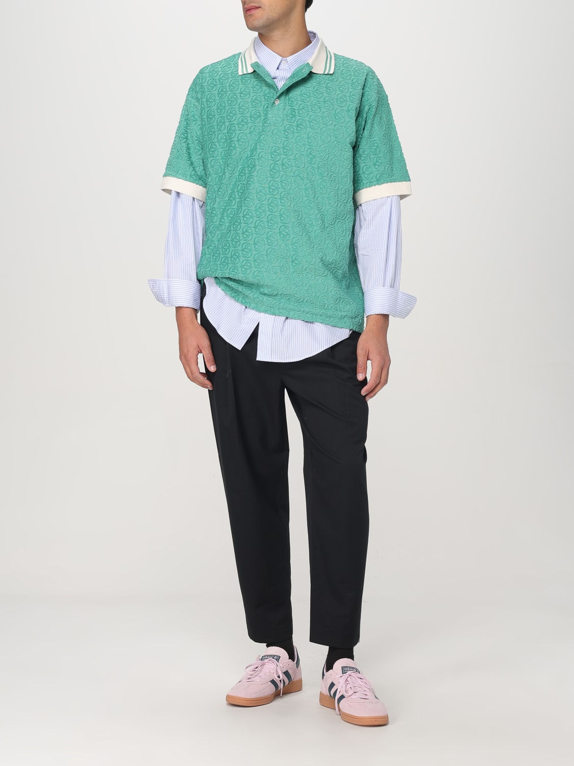 DRÔLE DE MONSIEUR HEMD: Hemd herren Drole De Monsieur, Gestreift - Img 2