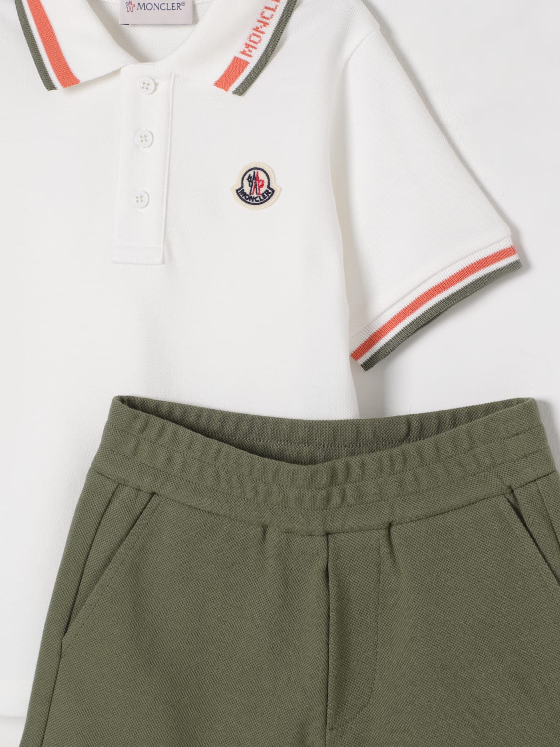 MONCLER CLOTHING SET: Suit kids Moncler, Green - Img 3